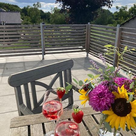 Ferienwohnung Heeser Birkenhof - Urlaub Auf Dem Bauernhof Mit Blick Ins Gruene Weeze Kültér fotó