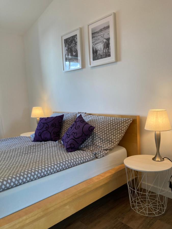 Ferienwohnung Heeser Birkenhof - Urlaub Auf Dem Bauernhof Mit Blick Ins Gruene Weeze Kültér fotó